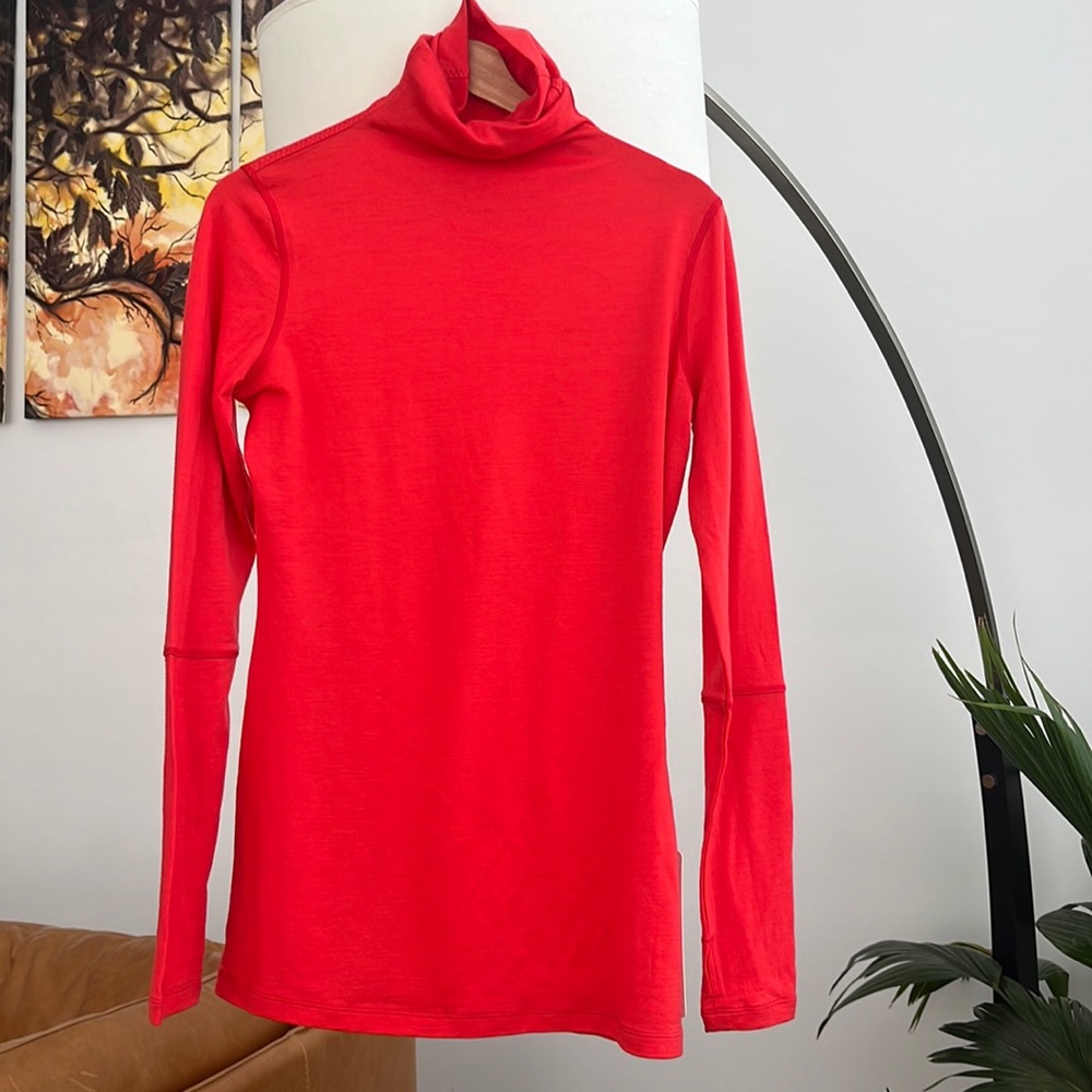 NWT Lululemon St Moritz Merino Wool Jersey / Turtleneck / Base Layer - Picture 4 of 8